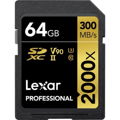 Image de Lexar PRO Gold 64Go SDXC