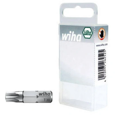 Afbeelding van Wiha 35832 Torx bit T 10 Chroom vanadium staal Gehard C 6.3 1 stuk(s)