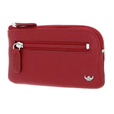 Afbeelding van Golden Head Sleutelgeval Polo Zipped Key Case Red Donkerrood