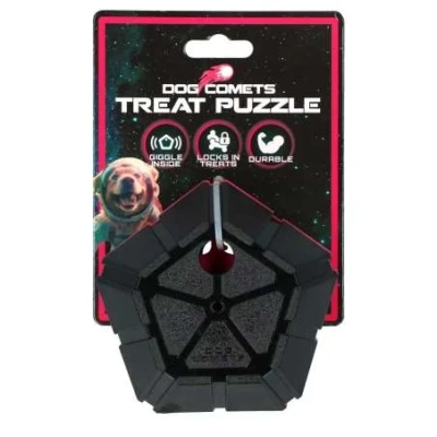 Afbeelding van Dog comets treat puzzle roze