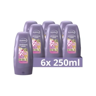 Afbeelding van 6x Andrelon Conditioner Levendig Lang 250 ml