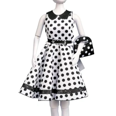 Afbeelding van Making Couture Outfit kit Peggy Dots Dress YourDoll PN 0164661