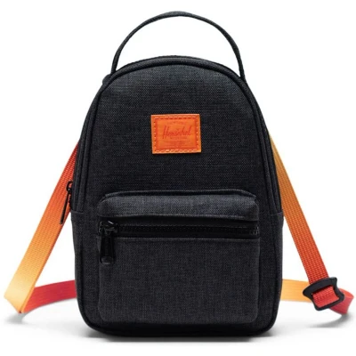 Afbeelding van Herschel Schoudertas Nova Crossbody Black Crosshatch Sunset Zwart Wit