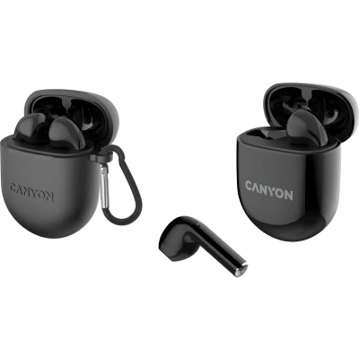 Afbeelding van Canyon TWS 6 Bluetooth Headset Gaming Mode/BT 5.3 Black