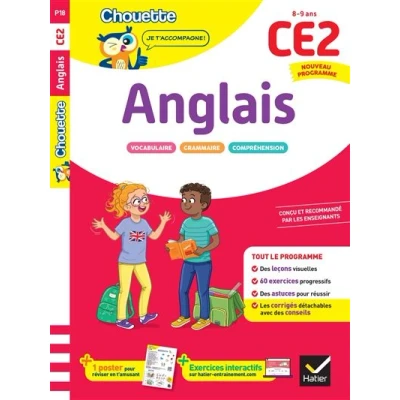 Image de Anglais CE2 Cahier de soutien nouveau programme