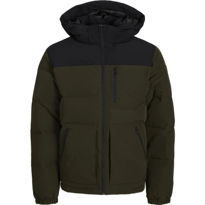 Afbeelding van Jack &amp; Jones Jjeotto Puffer Jacket Winterjas, Heren, Maat: 2XL, Rosin