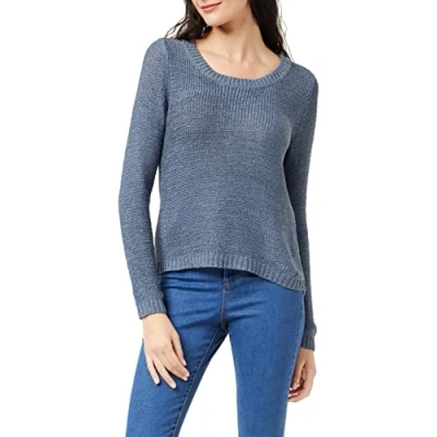 Image de ONLY Pull tricoté ONLLESLY en tricot, Vintage Indigo, S
