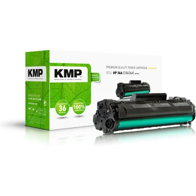 Afbeelding van KMP Toner vervangt HP 36A, CB436A Compatibel Zwart 2000 bladzijden H T112 1211,0000