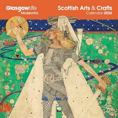 Afbeelding van Glasgow Museums: Scottish Arts &amp; Crafts Wall Calendar 2026 (Art Calendar)