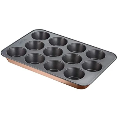Afbeelding van TEFAL Mould 12 Airbake muffins 29x41 cm Staal