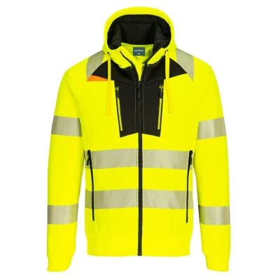 Afbeelding van DX4 Hi Vis Hoodie maat 4XL, Yellow/Black