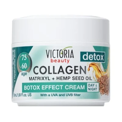 Afbeelding van Victoria Beauty Collageen liftende Gezichtscreme 50 ml met botox effect 60 75 jaar
