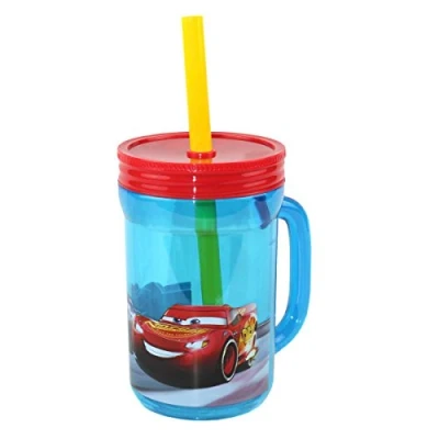 Afbeelding van Cars 3 Drinkbeker met rietje