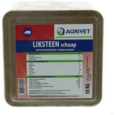 Afbeelding van Agrivet Liksteen Schapen 10 Kg