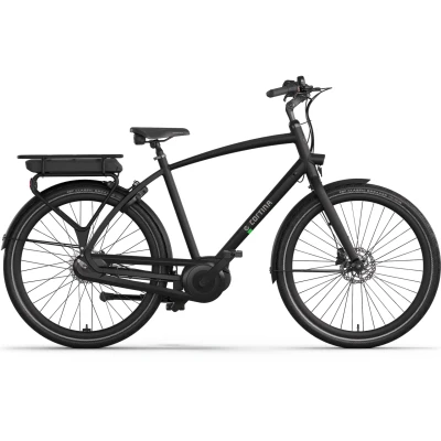 Afbeelding van Cortina E Tide MM N7 2024 Heren Elektrische Fiets bike Jet Black Matt 61 Cm + 150.00 Inruilkorting
