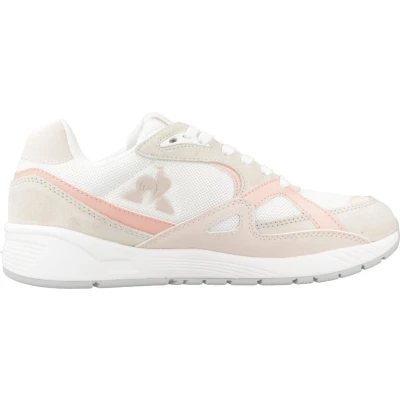Afbeelding van le coq sportif Sneakers laag, Maat: 44, Optical white warm sand Leer en textiel