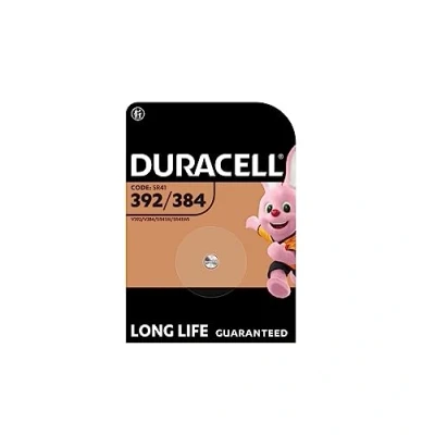Afbeelding van 1 x Duracell 392/384 (1 lamp met batterij), batterij (SR41/V392/V384/SR41W/SR41WS)