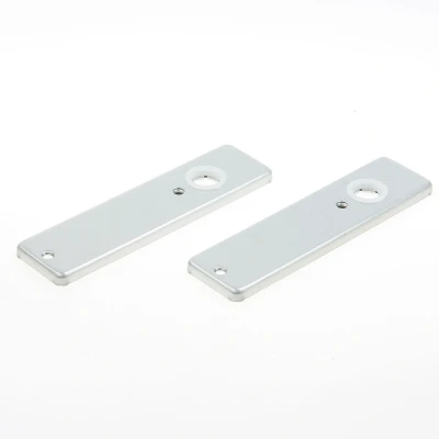 Afbeelding van Hoppe Kortschild, aluminium202kp blind zilver