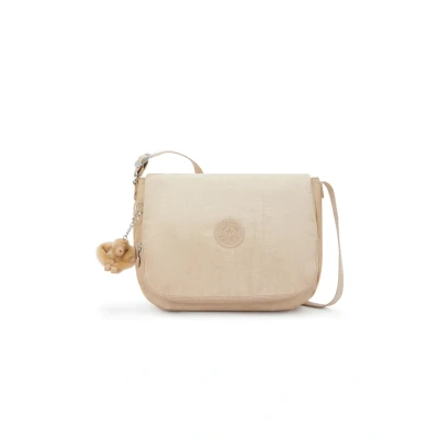 Afbeelding van Kipling Earthbeat M Dames Tas Sparkled Beige