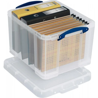 Afbeelding van Really Useful Box opbergdoos35 liter, transparant opbergdoos