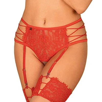 Afbeelding van Obsessive Rediosa garter belt L/XL