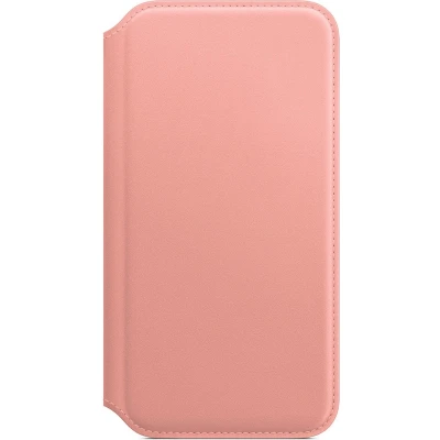 Afbeelding van Apple Leren Folio Hoesje iPhone Xs Roze