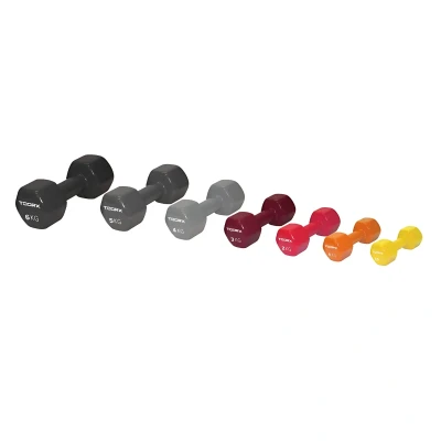 Afbeelding van Toorx Fitness Vinyl Dumbbell per Stuk Grijs Kunststof