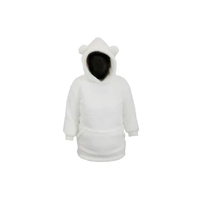 Afbeelding van Unique Living Hoodie Pippa kids Dove White