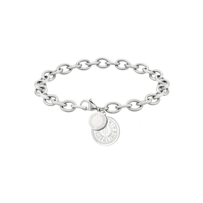 Afbeelding van Liebeskind Berlin munt armband, 20 centimeters, Roestvrij staal, Geen edelsteen
