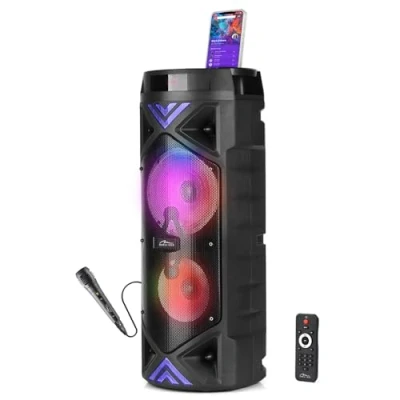 Afbeelding van Media Tech draagbare luidspreker, karaoke, Bluetooth 5.0, 1400W, MT3182