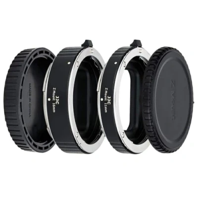 Afbeelding van JJC 11mm/16mm Sets Auto Focus (AF) Macro Extension Tube voor Fotografie Close Up Nikon Z9 Z8 Z7 Z7II Z6 Z6II Zf Zfc etc. Z Mount Camera&#039;s en Lens