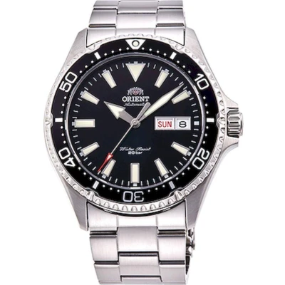 Afbeelding van Automatisch analoog unisex horloge voor volwassenen met roestvrijstalen bandje RA AA0001B19B, zilver, zilver.