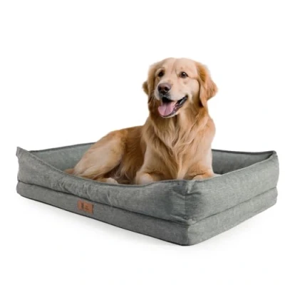 Afbeelding van Pet Perfect Luxe Orthopedische Hondenmand Orthopedisch Hondenkussen Afneembare hoes Wasbaar Met Rits L Core Serie
