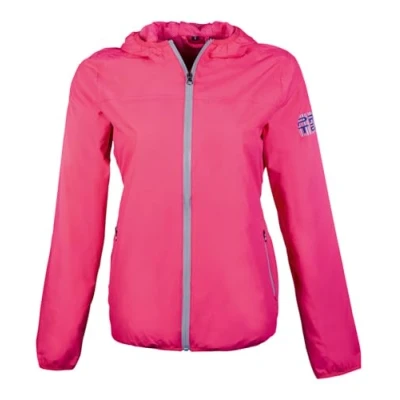 Afbeelding van HKM Vliegendeken Zebra met Hals Aqua/Zwart 165/215