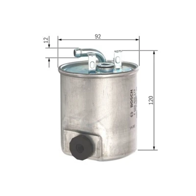 Afbeelding van Bosch Brandstoffilter F 026 402 112