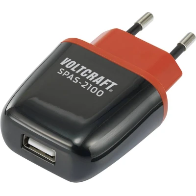 Afbeelding van VOLTCRAFT SPAS 2100 USB oplader 10.5 W Thuis Uitgangsstroom (max.) mA Aantal uitgangen: 1 x Automatische detectie
