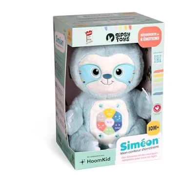 Image de Peluche interactive Gipsy Siméon Le conteur d’émotions 28 cm
