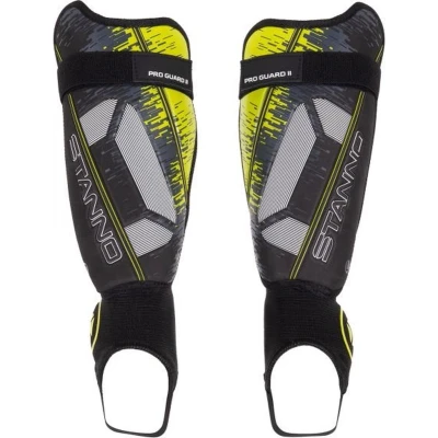 Afbeelding van Pro Guard II Scheenbeschermers Black Neon Yellow 900 S Grijs Voetbal