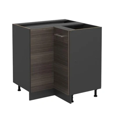 Afbeelding van Vicco Hoekkast R Line, Edel grijs/Antraciet, 75.6 cm zonder werkblad