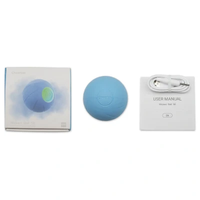 Afbeelding van Cheerble Wicked Ball SE voor kleine/middelgrote honden blauw C1221