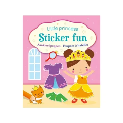 Afbeelding van Little princess Sticker Fun Aankleedpoppen / Poupées à habiller