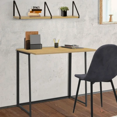 Afbeelding van DETROIT industrieel ontwerp inklapbaar bureau