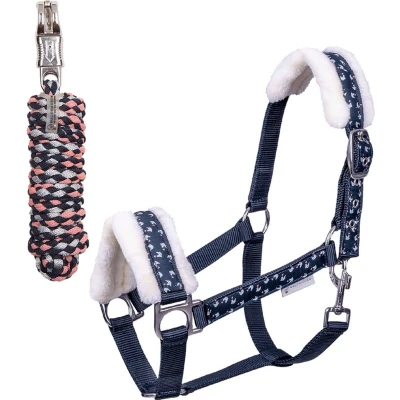Afbeelding van Waldhausen Halsterset Lucky Shet Navy