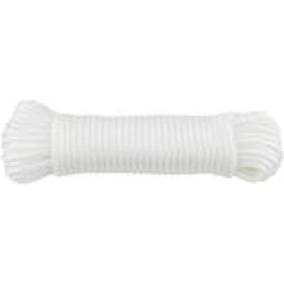 Afbeelding van Corbeo Wit gevlochten koord 5mm 20m