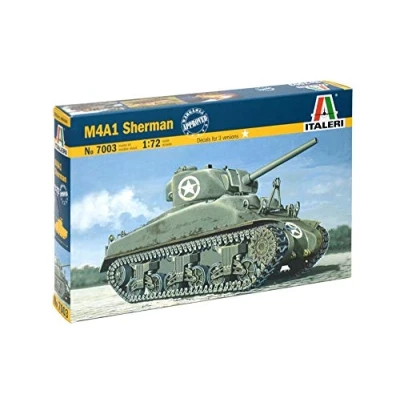 Afbeelding van Italeri M4A1 SHERMAN 1:72 Montagekit