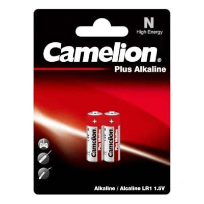 Afbeelding van N batterij (lady) Camelion LR1 Alkaline 750 mAh 1.5 V 2 stuk(s)
