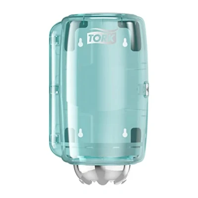 Afbeelding van TORK 658000 Performance Papierenhanddoekdispenser Kunststof Wit, Turquoise 1 stuk(s)