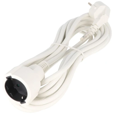 Afbeelding van Verlengkabel 10 meter Schuko 16A, 230V AC wit
