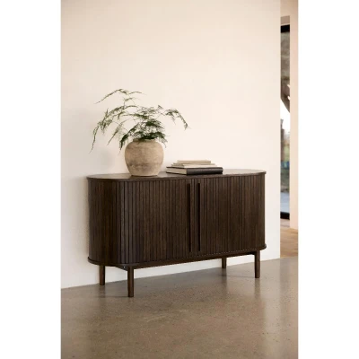 Afbeelding van Tamika dressoir 140 cm donkerbruin
