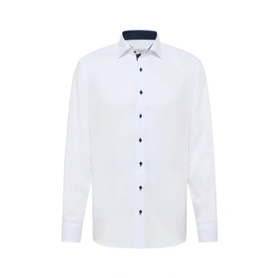 Afbeelding van Eterna Pinpointhemd Modern FIT Overhemd, Heren, Maat: 38x65, Weiß